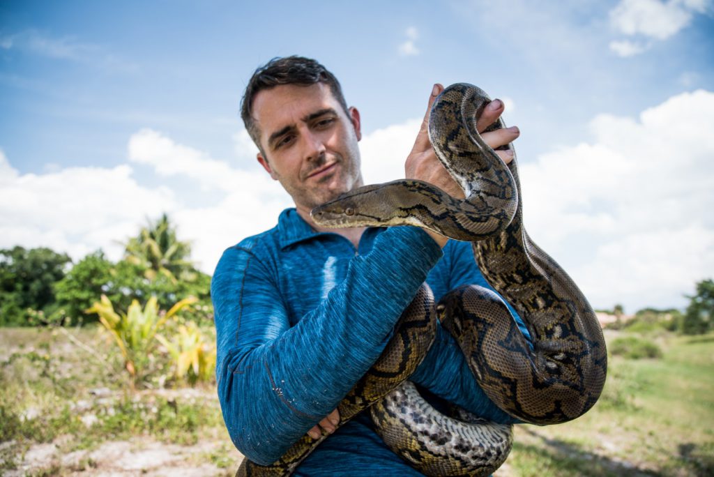 Man-Eating Python